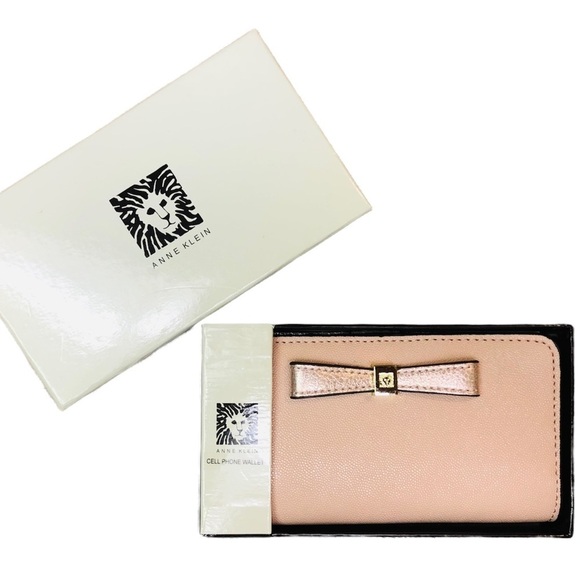Wallet Card Cell Phone Holder by Anne Klein NIB - Picture 1 of 7